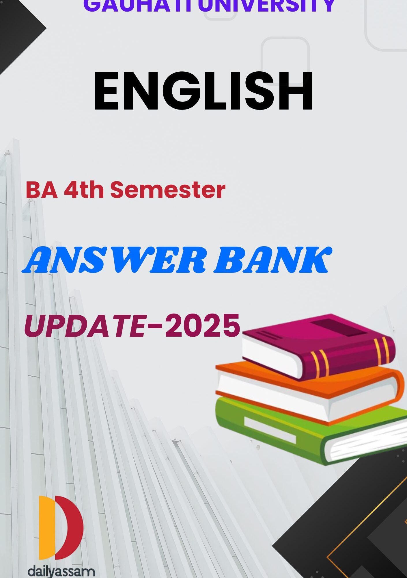 GU BA 4th Sem English AM