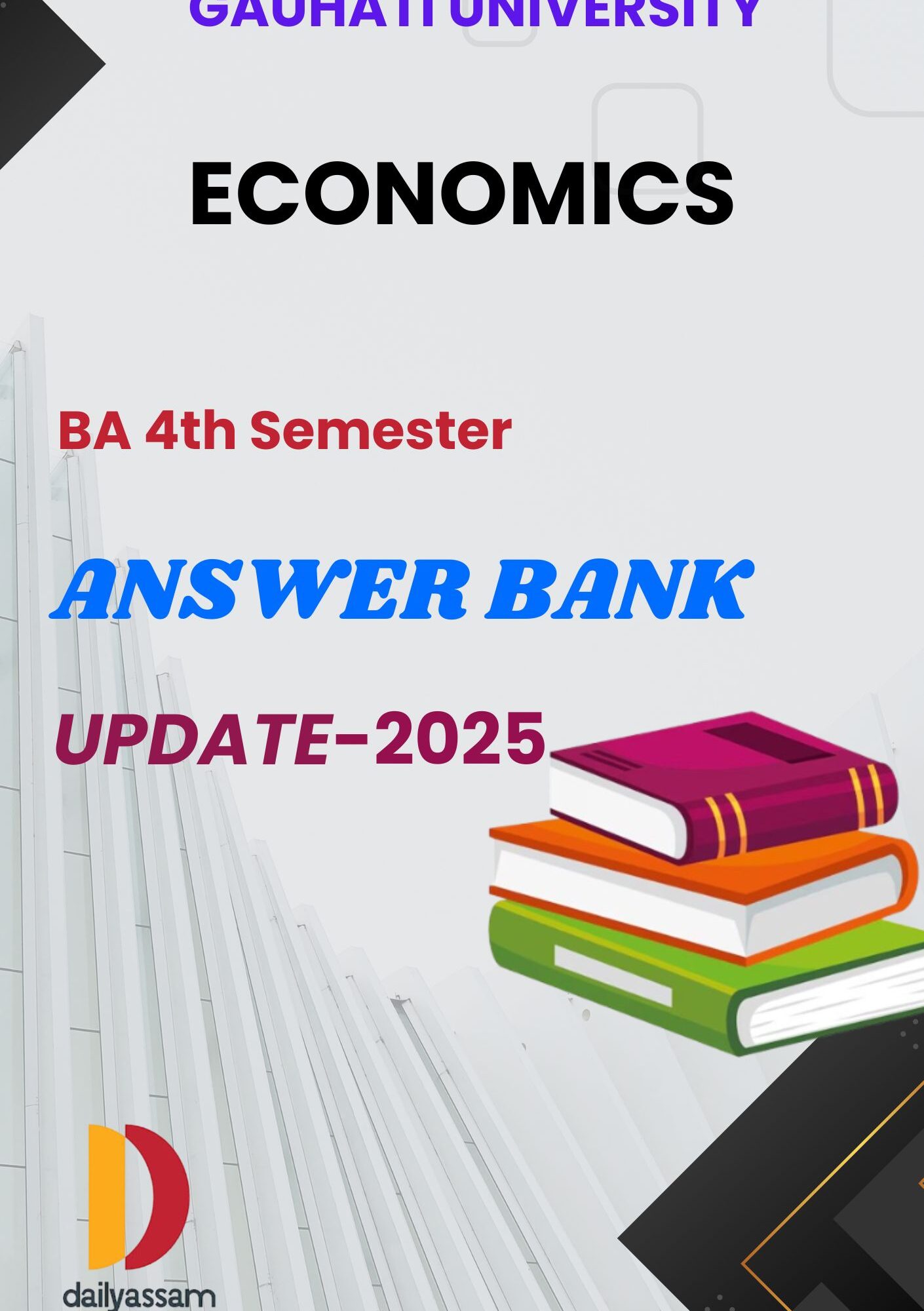 GU BA 4th Sem Economics AM