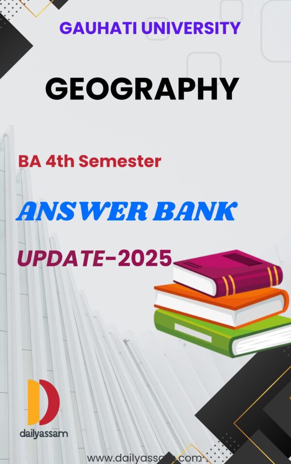 GU BA 4th Sem Geography AM