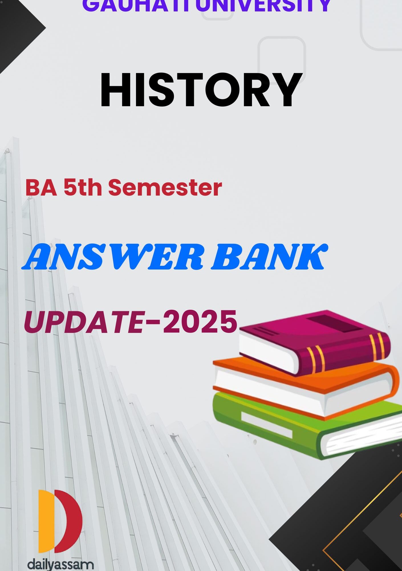 GU BA 5th Sem History AM