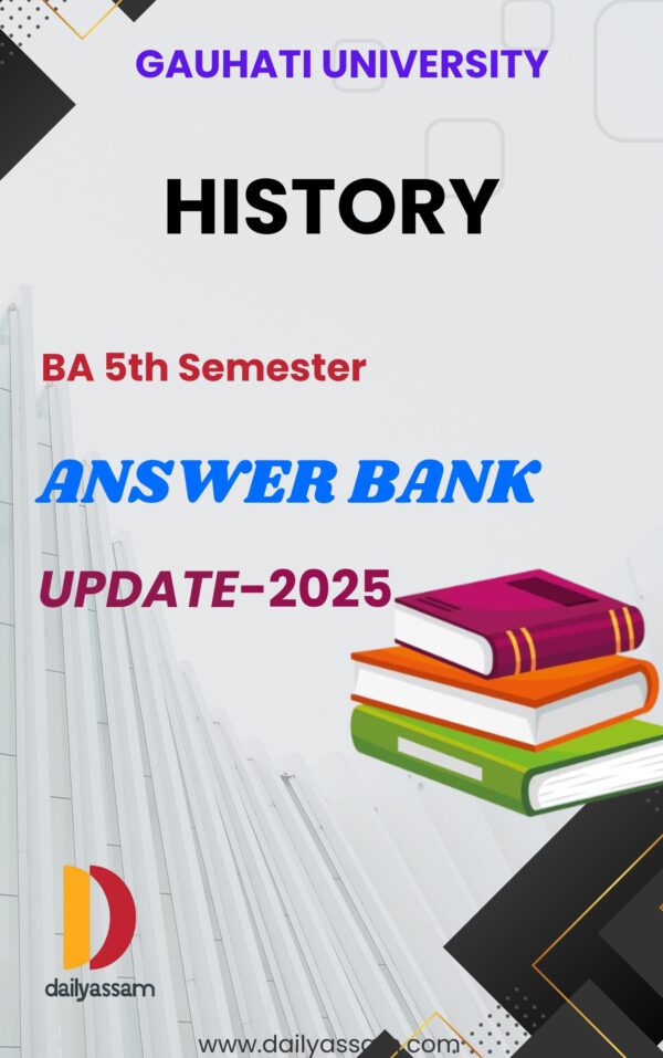 GU BA 5th Sem History AM