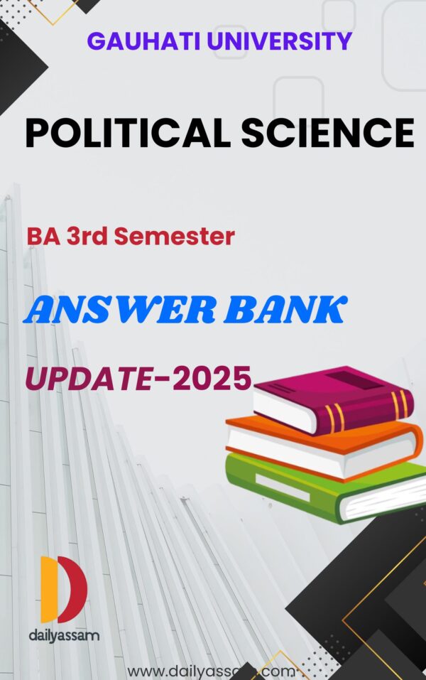 GU BA 3rd Sem Political Science AM