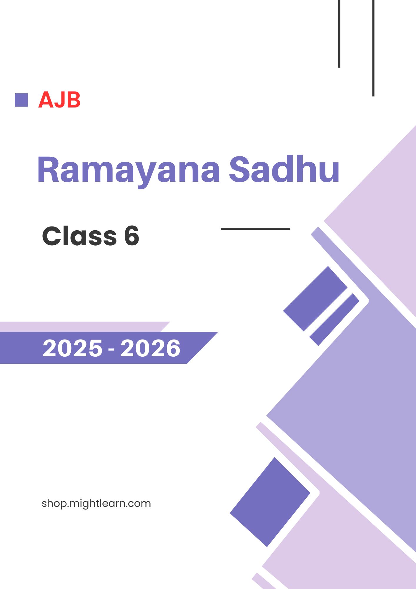 AJB Class 6 Ramayana Sadhu AM