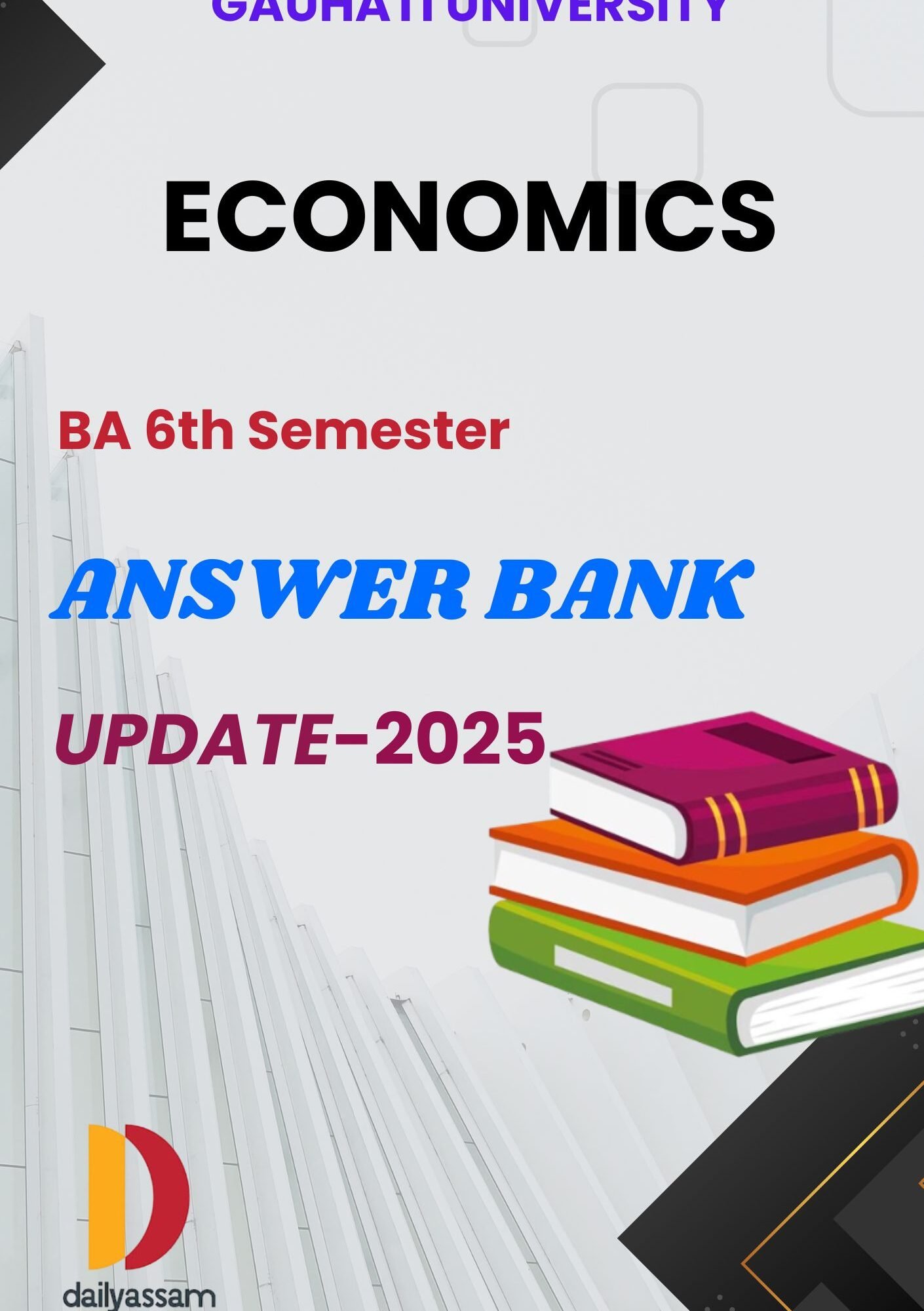 GU BA 6th Sem Economics AM