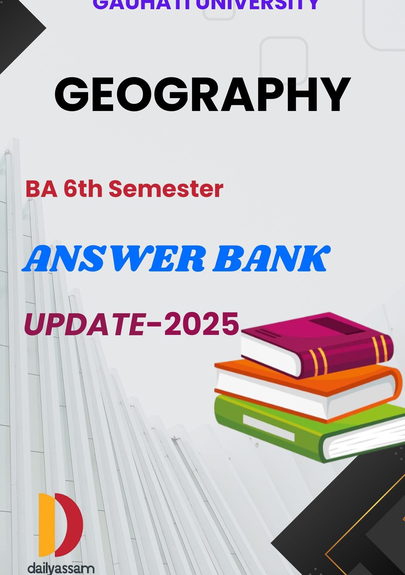 GU BA 6th Sem Geography AM