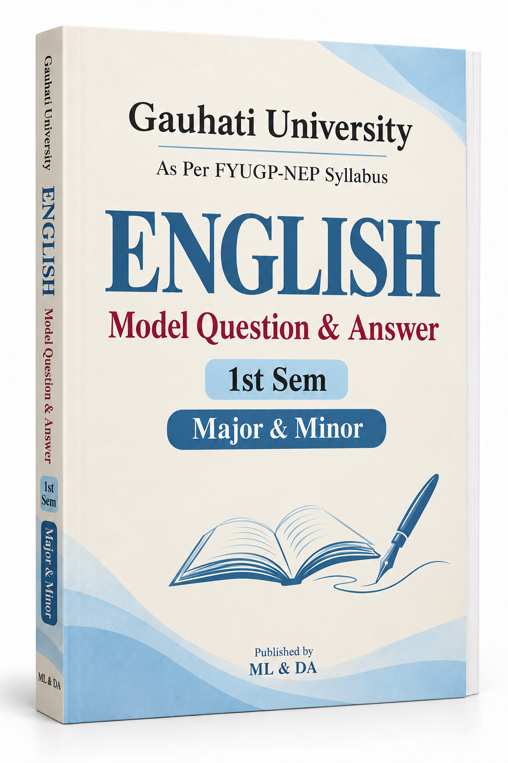 Gauhati University BA 1st Sem English | FYUGP BA 1st Sem English Model Books PDF |