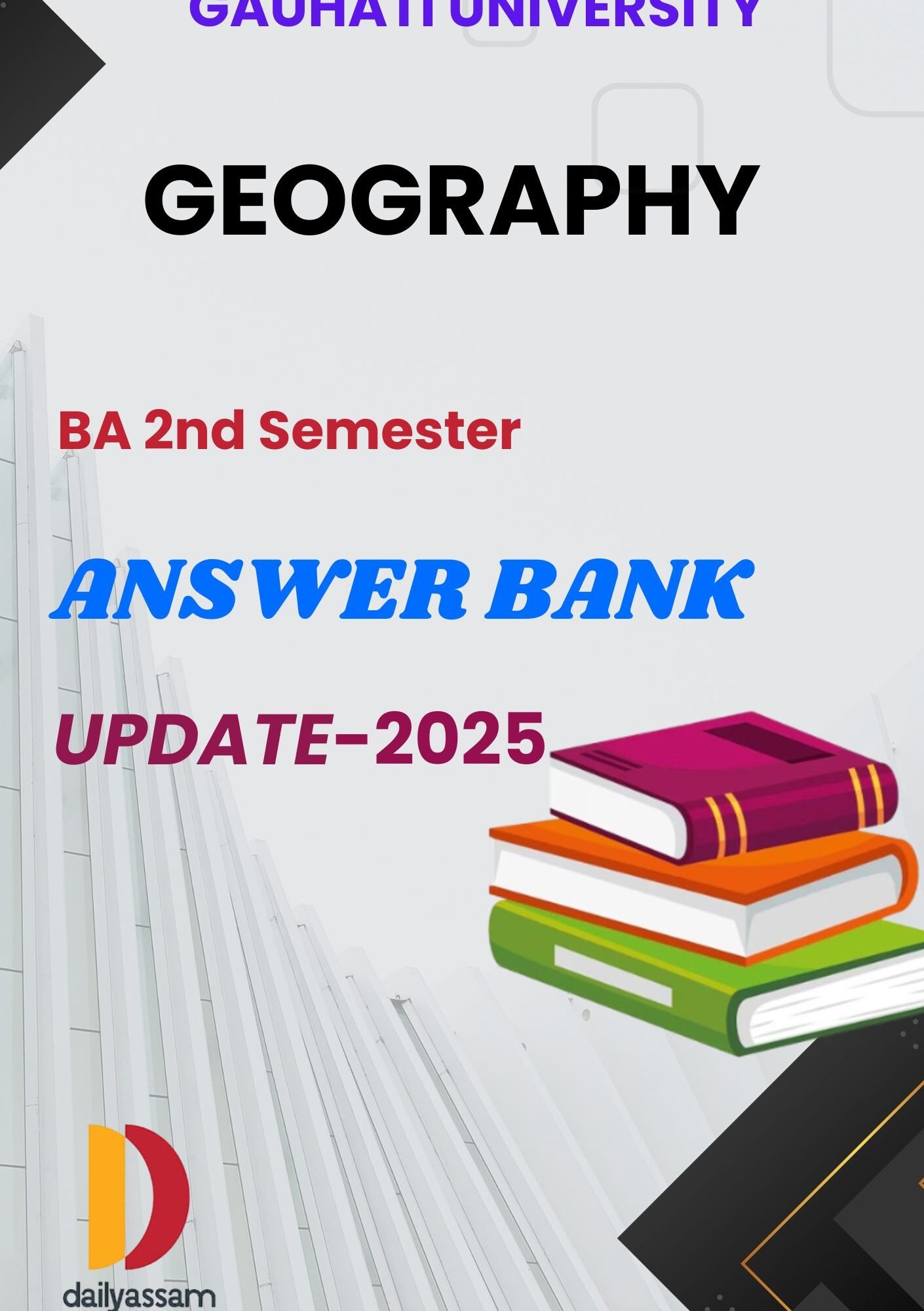 GU BA 2nd Sem Geography AM