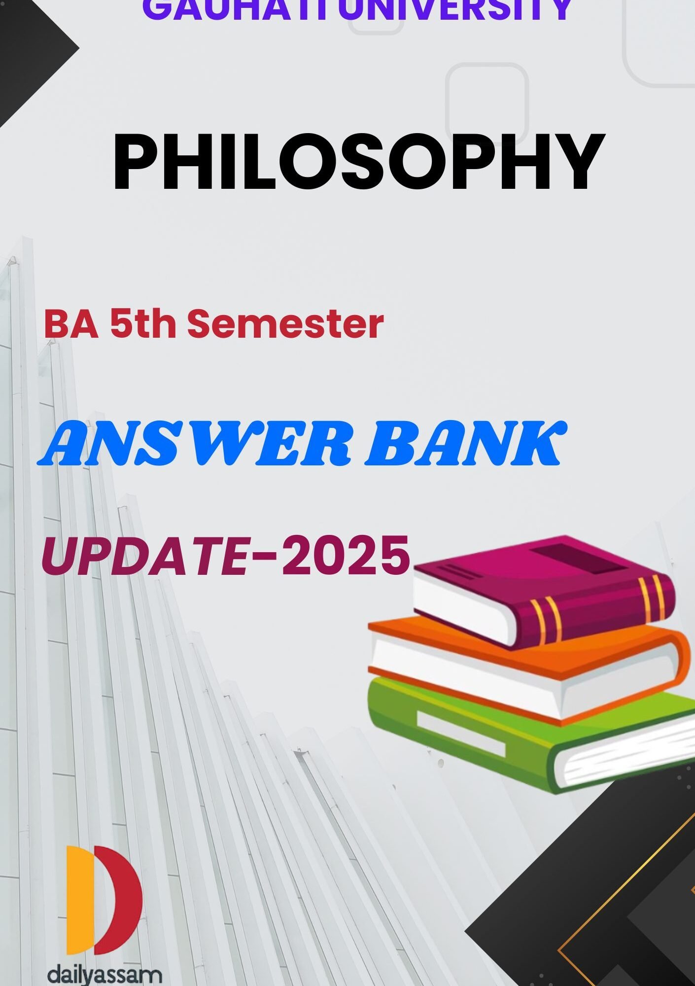 GU BA 5th Sem Philosophy AM