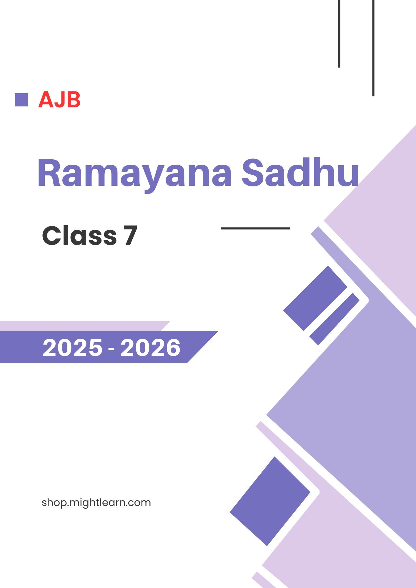 AJB Class 7 Ramayana Sadhu AM