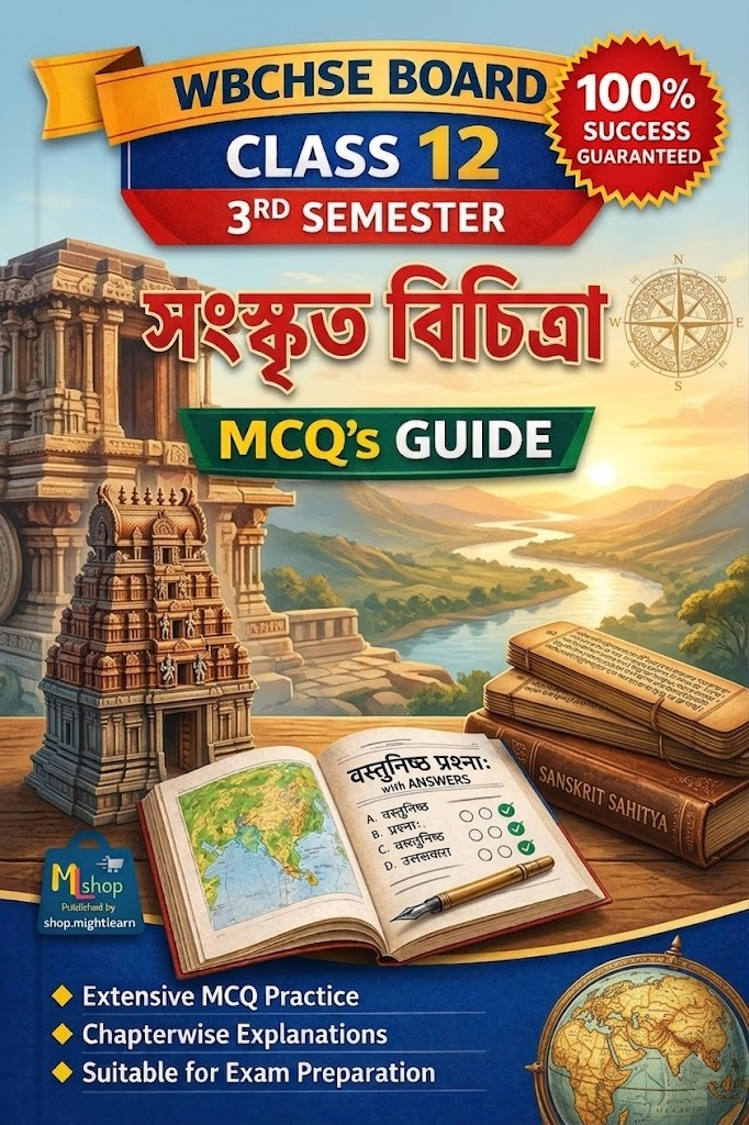 WBCHSE Class 12 3rd Semester Sanskrit MCQ's Guide Books | HS তৃতীয় সেমিস্টারের সংস্কৃত MCQ's নোটস্