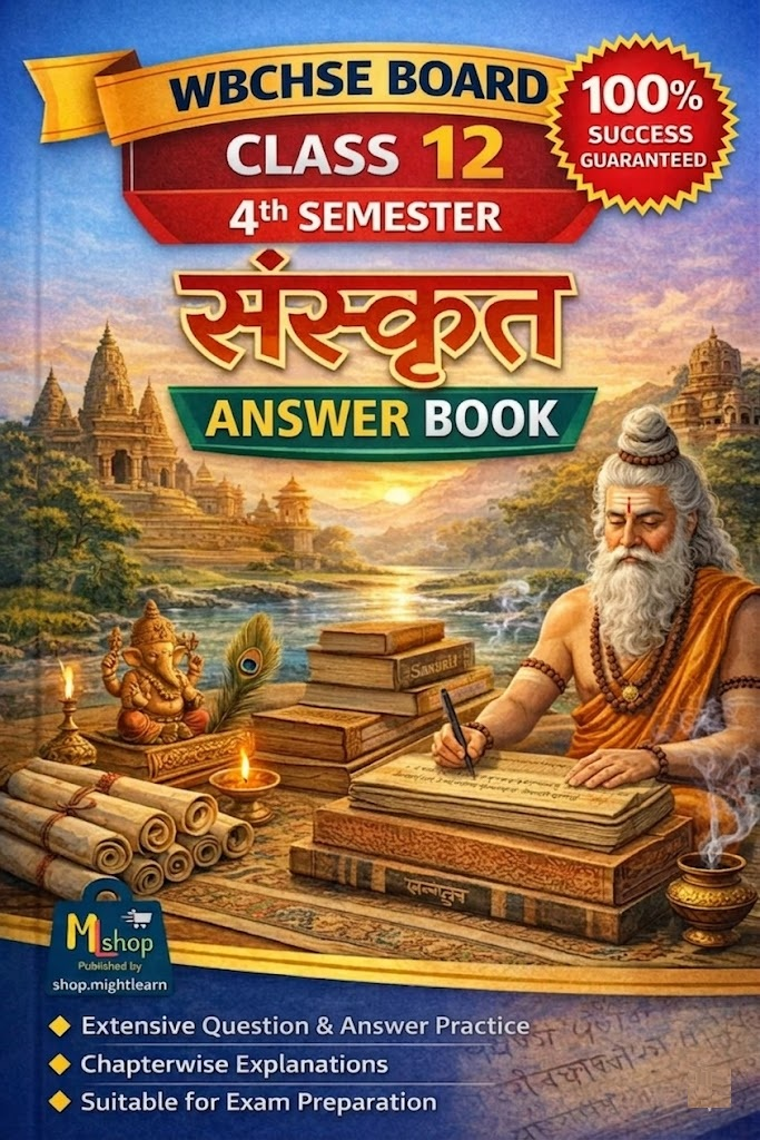 WBCHSE Class 12 4th Semester Sanskrit Answer Guide Books | HS চতুৰ্থ সেমিস্টারের সংস্কৃত উত্তৰ নোটস্
