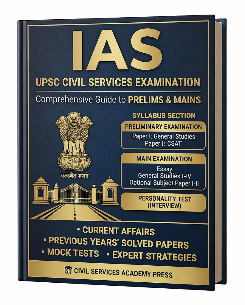 UPSC Civil Services Examination | Indian Administrative Service (IAS) Exam Books |