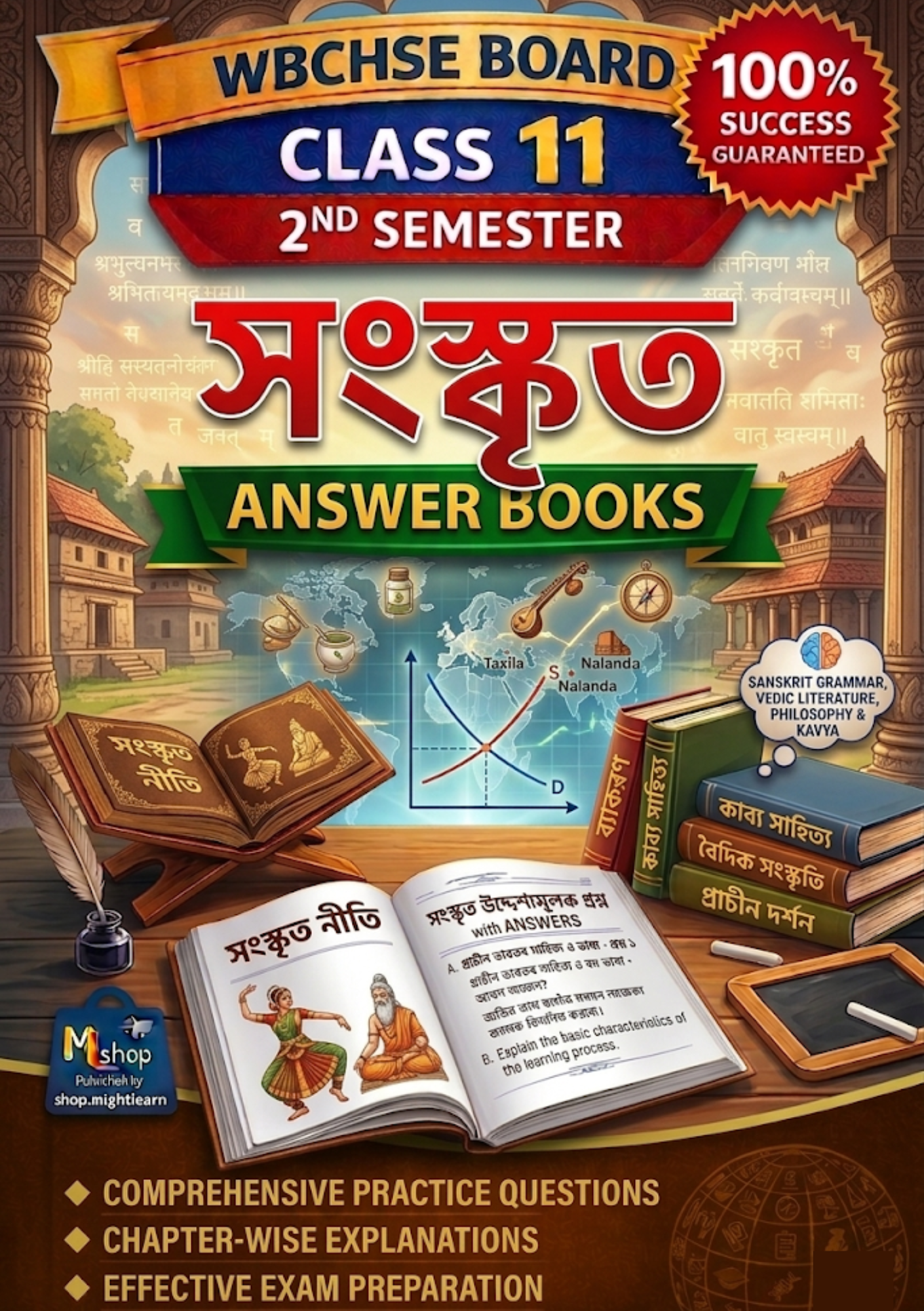 WBCHSE Class 11 2nd Semester Sanskrit Answer Books | HS ২য় সেমিস্টারের সংস্কৃত উত্তৰ নোটস্